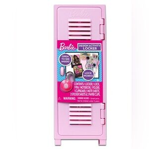 NEW Barbie Locker Art & Craft Activity Set
